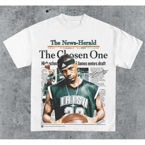 90S  Lebron James The Chosen One Shirt